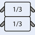 SARO E7/CPCEXE Nudelkorb-Set: 2 x 1/3 GN SARO
