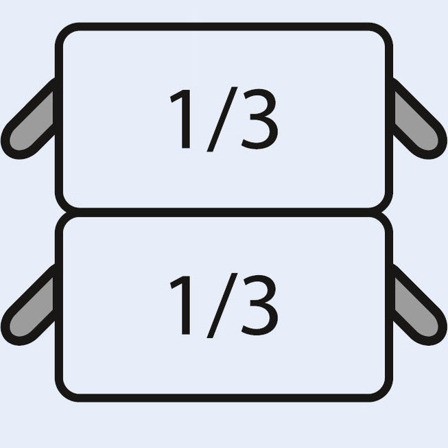 SARO E7/CPCEXE Nudelkorb-Set: 2 x 1/3 GN SARO