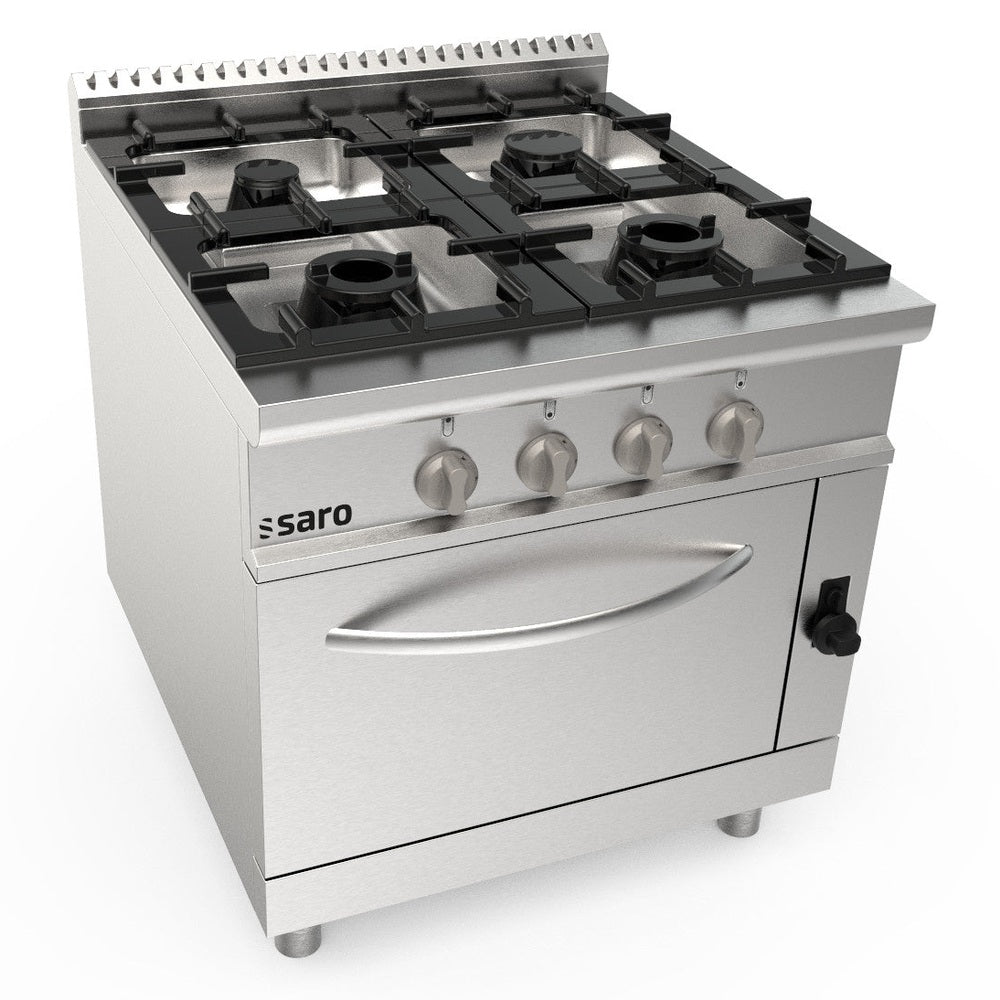 SARO Gasherd + Gasofen 4 Brenner Modell LQ / CUG4NG SARO