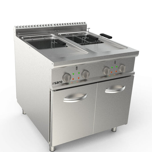 SARO Elektrofritteuse 2 x 21 Liter Modell LQ / FRE2V21 SARO