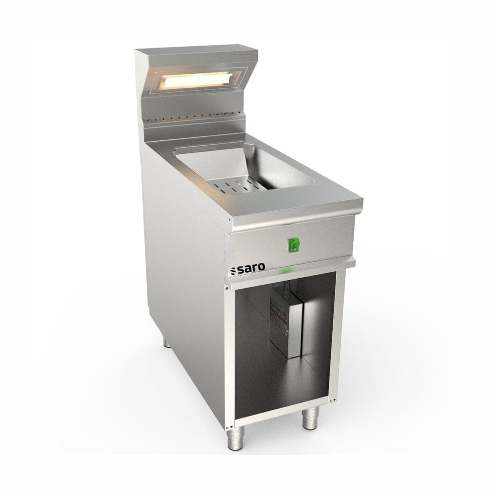SARO Pommeswärmer mit offenem Unterbau Modell LQ / SPE40BA SARO