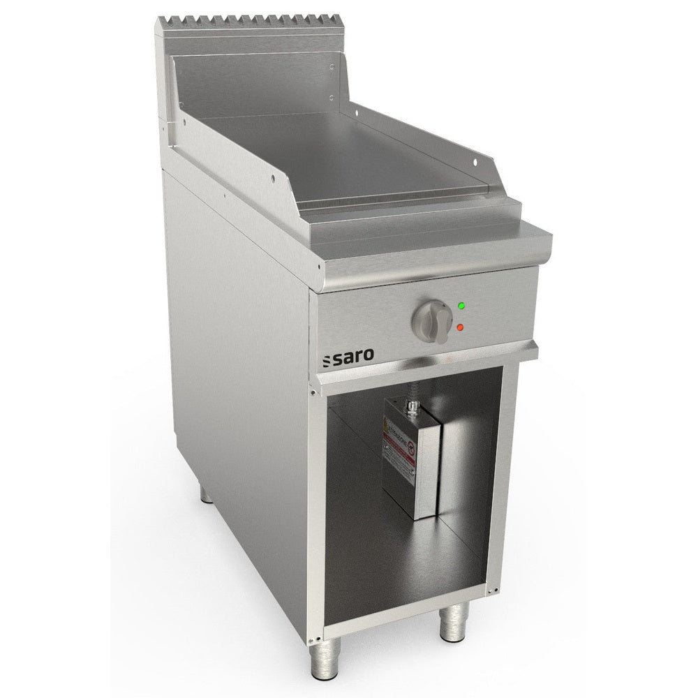 SARO Elektrogriddleplatte 400 mm breit Stand glatt Modell LQ / FTE2BAL SARO
