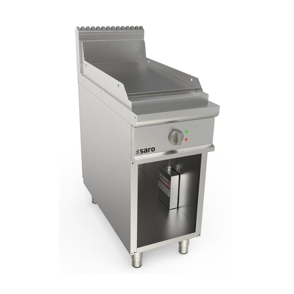 SARO Elektrogriddleplatte 400 mm breit Stand glatt Modell LQ / FTE2BAL SARO