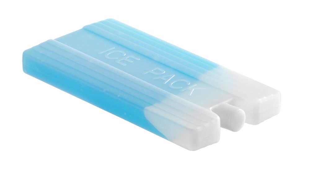 HENDI Kühlelement 2 Stück – 165 × 90 × 20 mm, HDPE