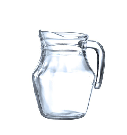 HENDI Glaskrug 0,5 l – mit Griff und Ausguss