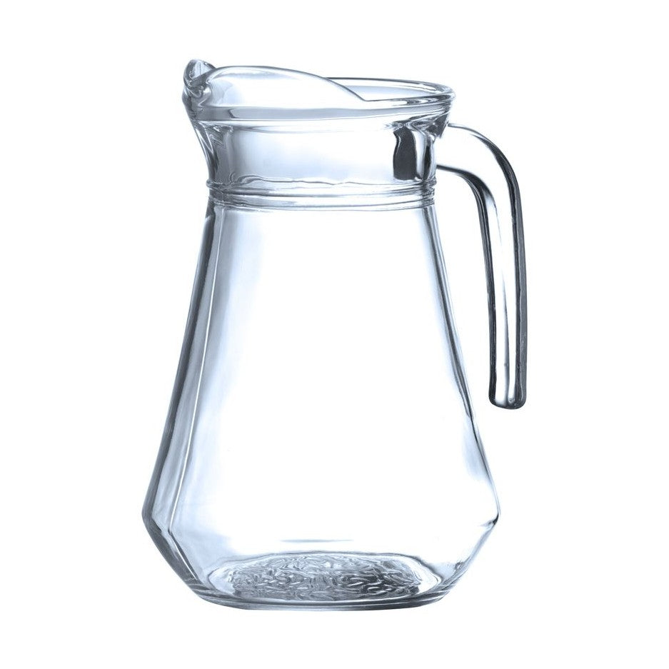 HENDI Glaskrug 1,3 l – mit Griff und Ausguss