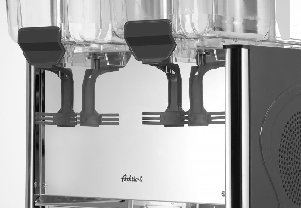 HENDI Saftspender 2 × 12 L – gekühlt, 230 V, 370 W