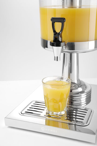 HENDI Saftspender – 8 L, mit Eiszylinder
