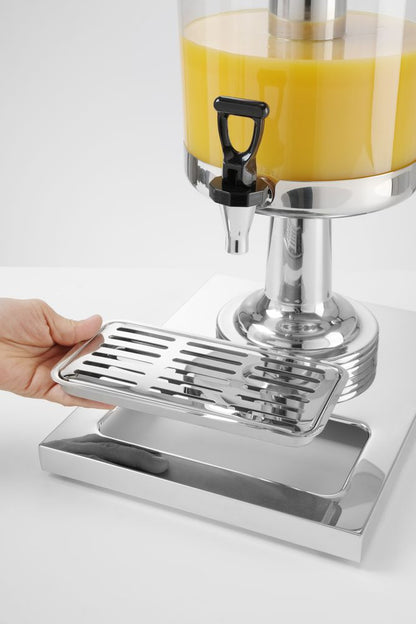 HENDI Saftspender – 8 L, mit Eiszylinder