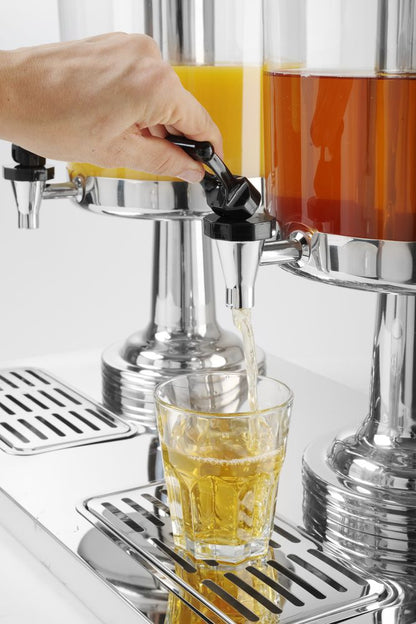HENDI Saftspender – 16 L, mit Eiszylinder