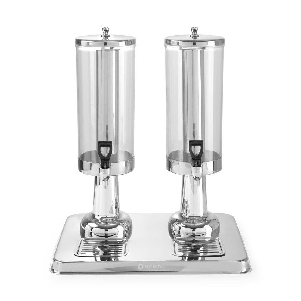 HENDI Saftspender – 6 L, mit Eiszylinder HENDI