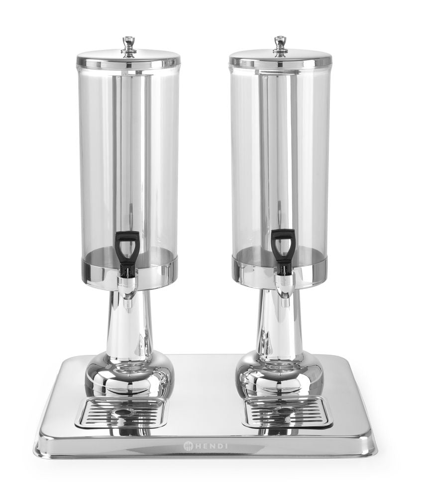 HENDI Saftspender – 6 L, mit Eiszylinder