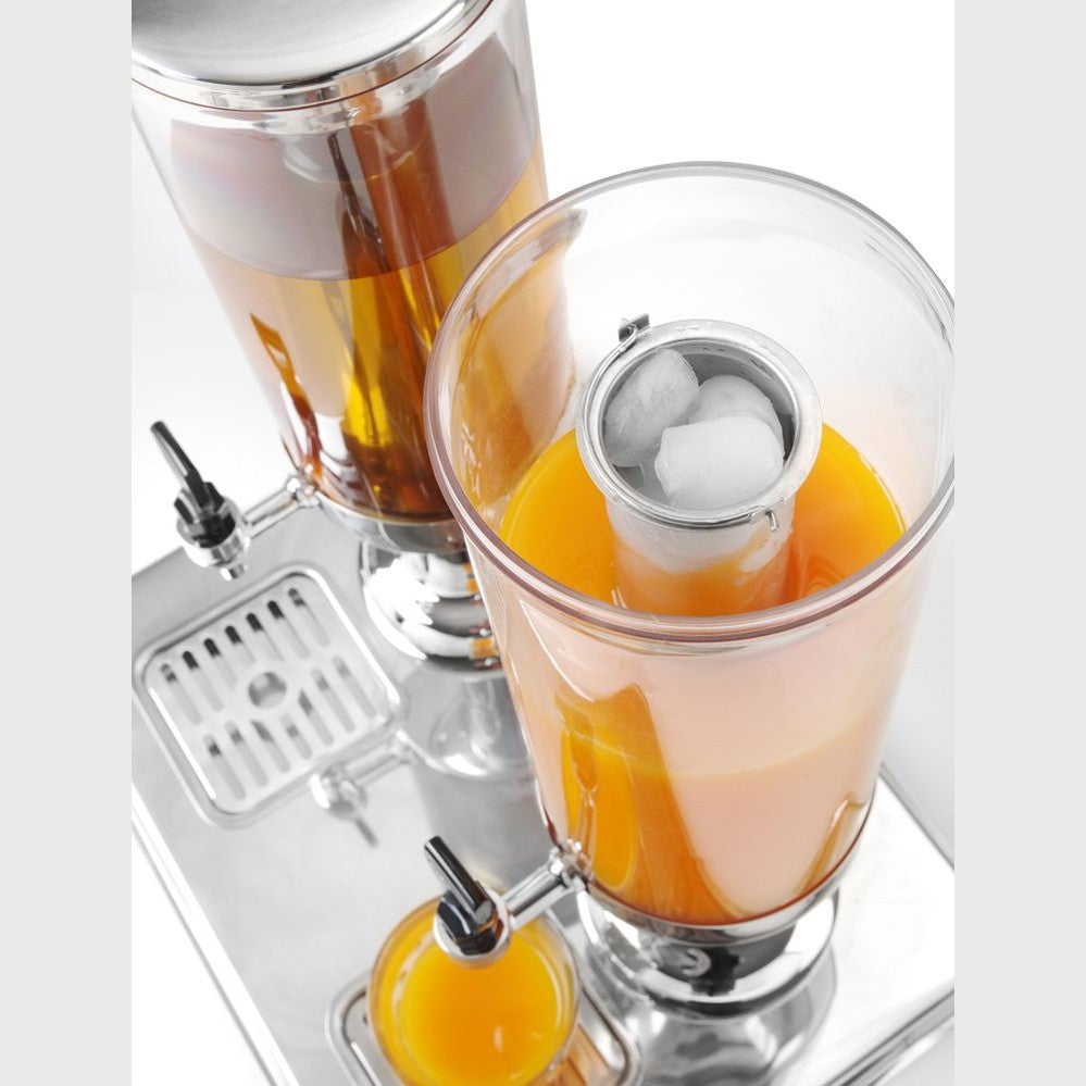 HENDI Saftspender – 6 L, mit Eiszylinder HENDI