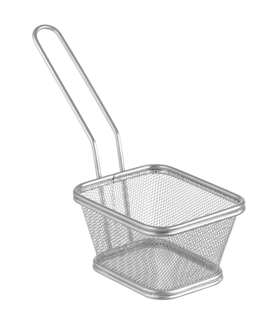 HENDI Miniatur-Frittierkörbe stapelbar – 105 × 90 × 60 mm