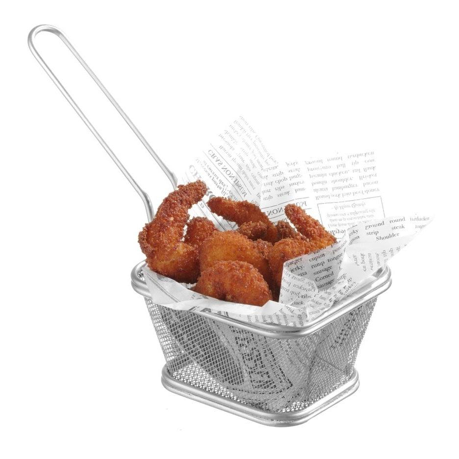Miniatur-Frittierkörbe stapelbar, HENDI, 130x115x H 80mm HENDI