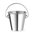 HENDI Eimer Edelstahl Ø 75 mm – mit Griff, H 66 mm