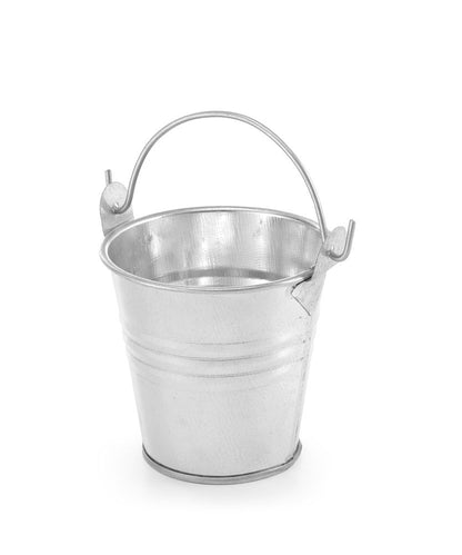 HENDI Mini-Eimer mit Griff – verzinkt, Ø70 × H65 mm