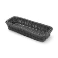 HENDI Besteckkorb – 270 × 100 mm, Schwarz HENDI