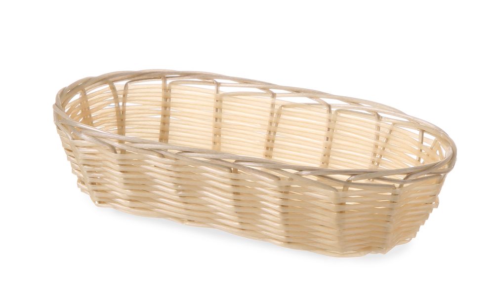 HENDI Brotkorb oval – Polyrattan, 225 × 110 mm HENDI