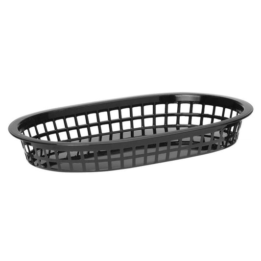 Servierkörbe im Fastfood-Stil, HENDI, Schwarz, 6 Stk., 275x175x H 38mm HENDI