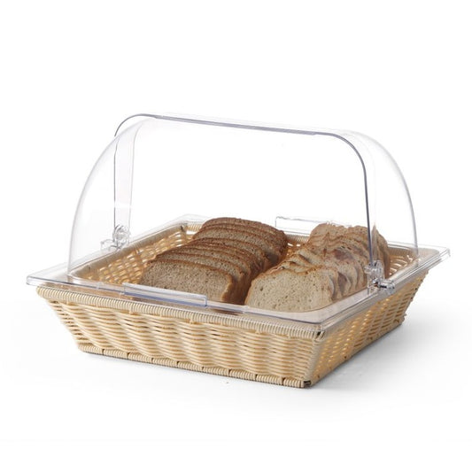 Brotkorb mit Rolltop-Deckel, HENDI, Korb und Deckel, GN 2/3, 365x335x H 245mm HENDI