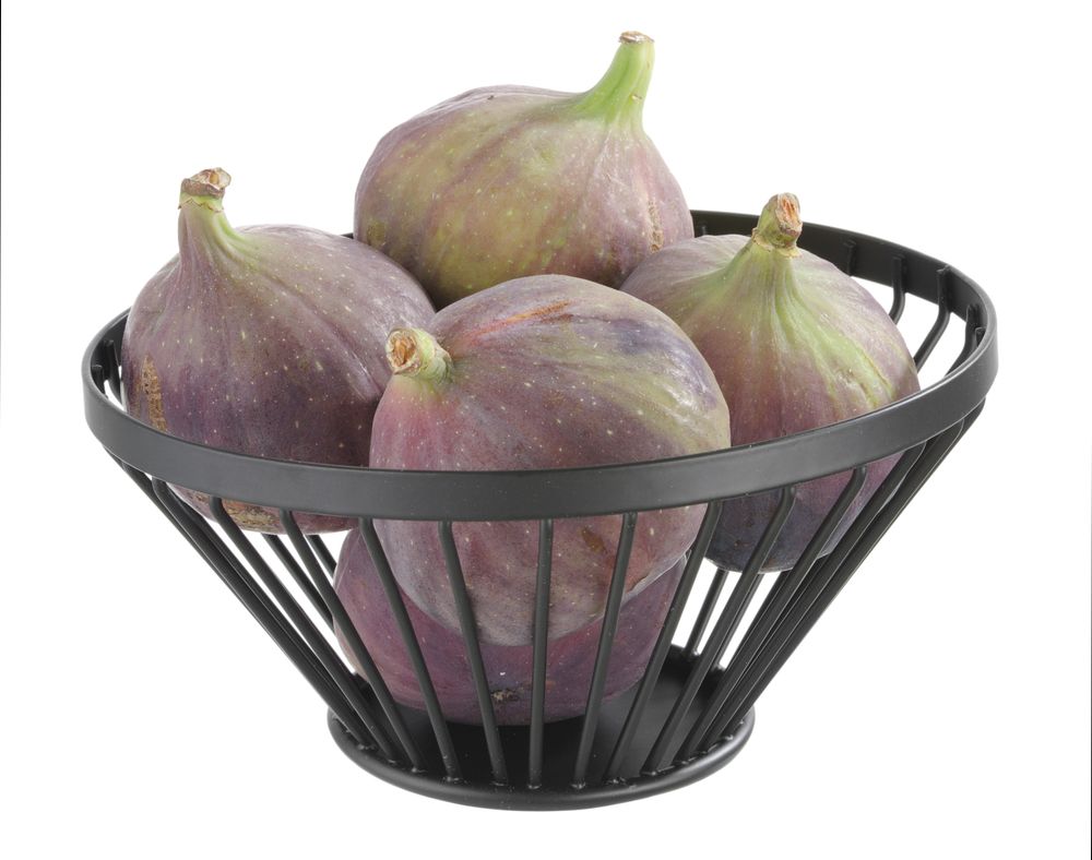 HENDI Obstkorb abgerundet – Ø 150 mm, mattschwarz