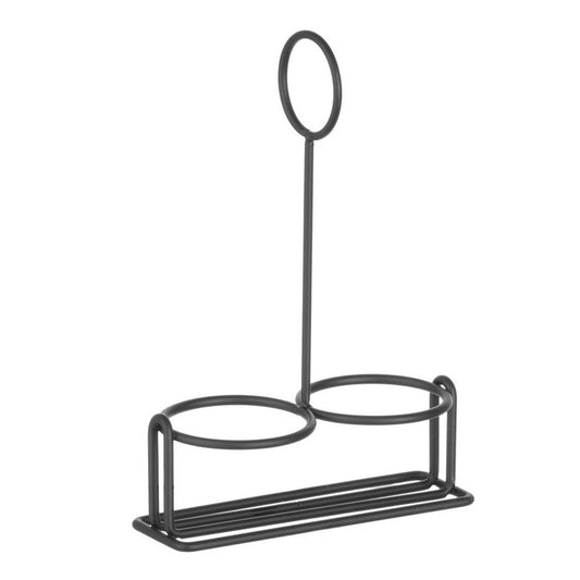 Gewürzständer, schwarz, HENDI, 135x65x H 200mm HENDI