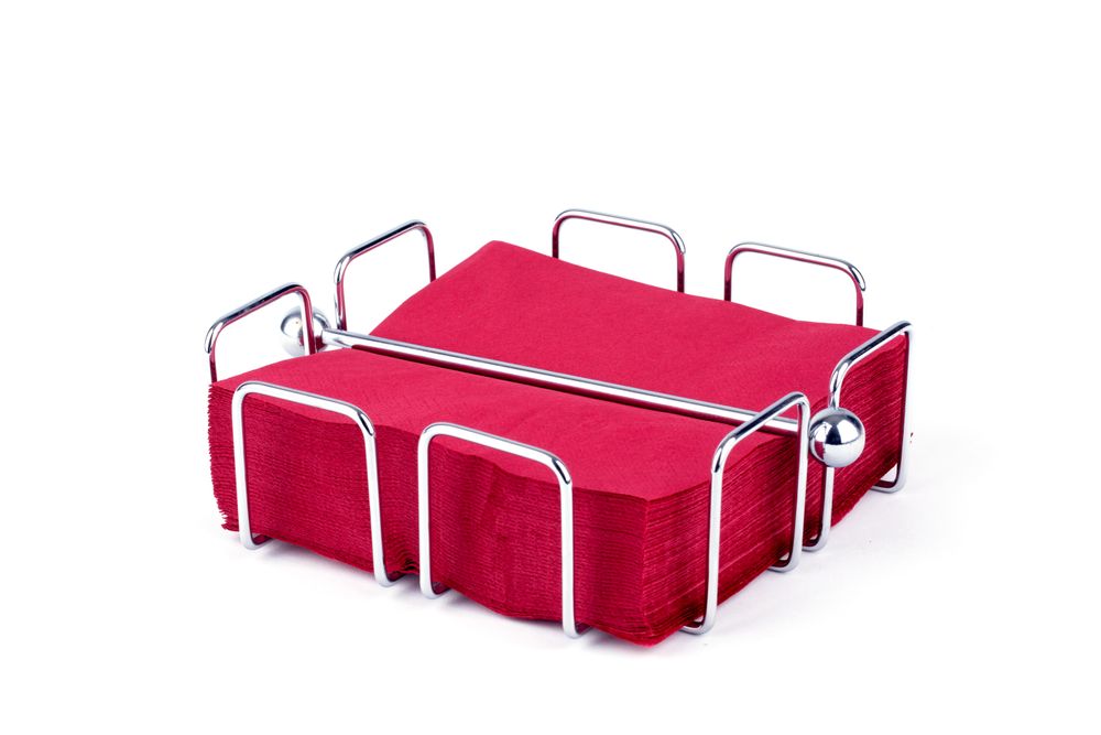HENDI Serviettenhalter Draht verchromt – 190 × 190 mm HENDI
