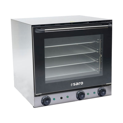 SARO THOR 62 L Convection Oven – 4 Racks Included, Steam Cleaning