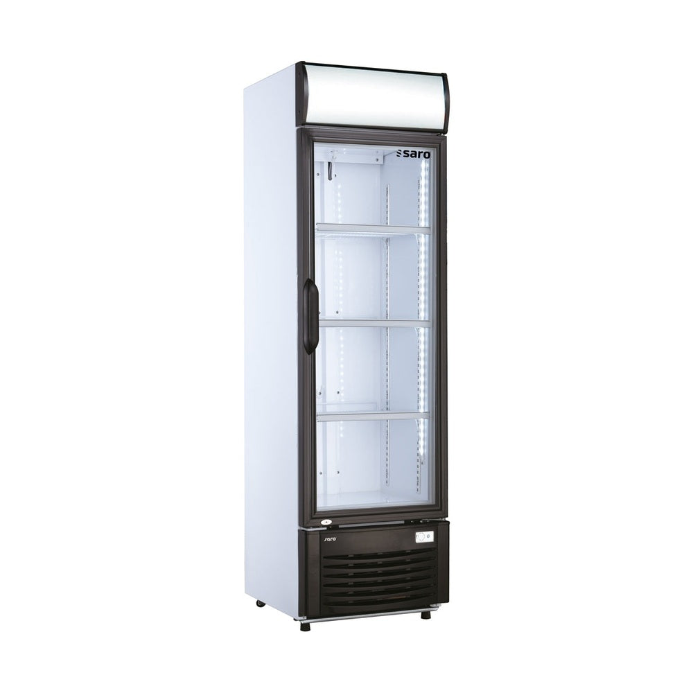 SARO Getränkekühlschrank mit Werbetafel, Modell GTK 282 M SARO