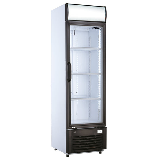SARO Getränkekühlschrank mit Werbetafel, Modell GTK 282 M SARO