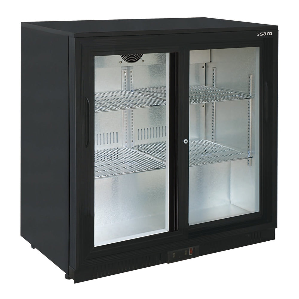 SARO Barkühlschrank mit 2 Schiebetüren, Modell BC 198 SD SARO