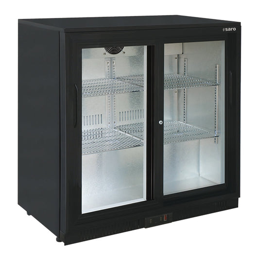 SARO Barkühlschrank mit 2 Schiebetüren, Modell BC 198 SD SARO