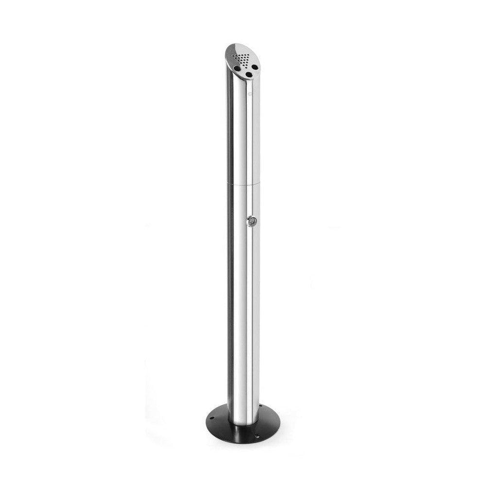 HENDI Standaschenbecher Säulenmodell – 920 mm, Edelstahl HENDI