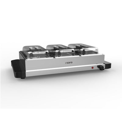 SARO KARIF Bain Marie – for 3 × GN 1/3, +30 to +85 °C