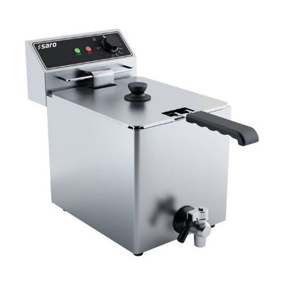 SARO Fryer EF 8 – Countertop Model, 8 litres, 3 kW, with Drain Tap