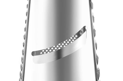 HENDI Reibe 4-seitig mit Behälter – Edelstahl, 310 mm hoch
