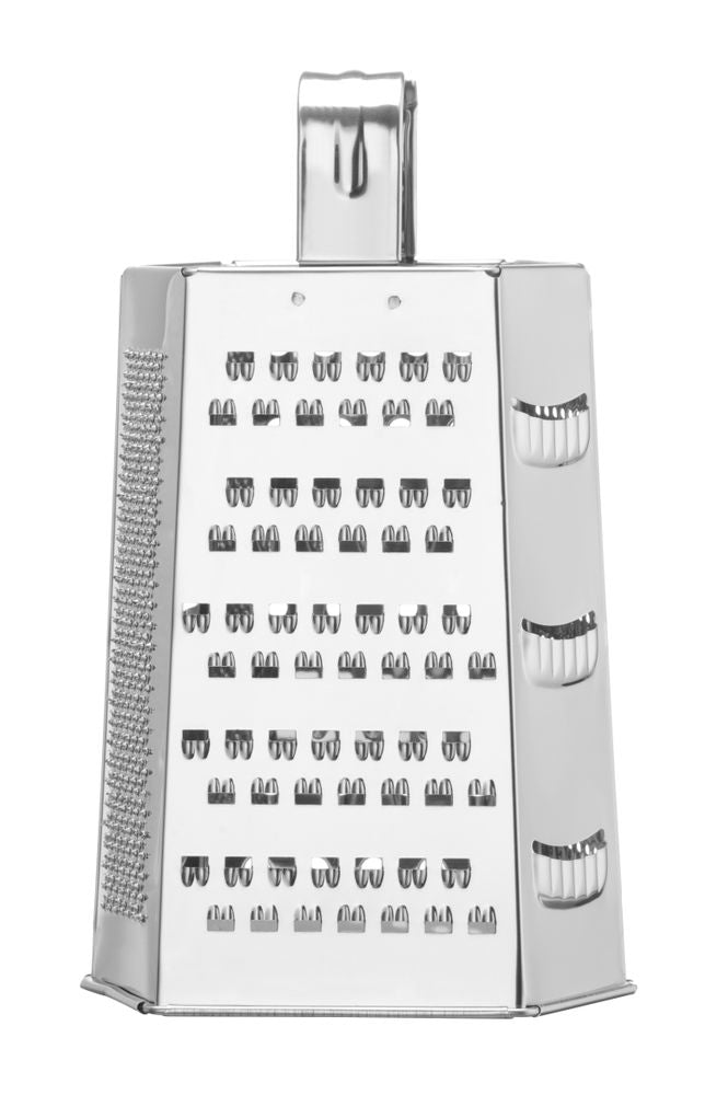 HENDI Reibe 6-seitig – Edelstahl, 215 mm hoch
