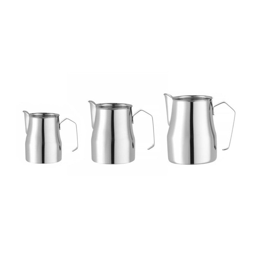 HENDI Milchkännchen mit V-Ausguss – 0,35 L, Ø 65 mm HENDI