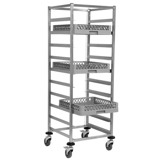 SARO Korbtrolley Regalwagen für Tabletts & Körbe Modell KT500 SARO