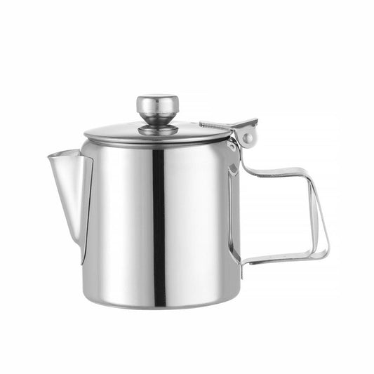 Kaffee-/Teekanne mit Klappdeckel, HENDI, 0,9L, ⌀120x H 158mm HENDI