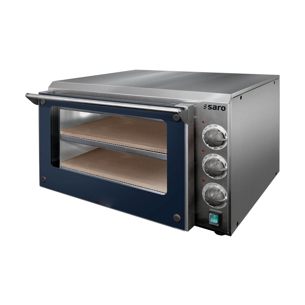 SARO Mini-Pizzaofen für 2 Pizzen Modell ETNA 2 SARO