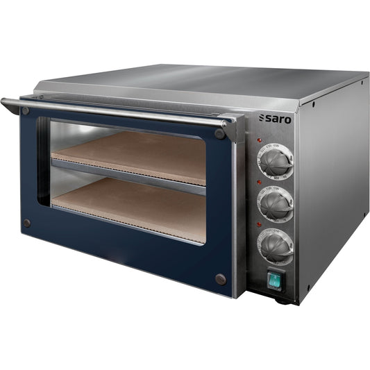 SARO Mini-Pizzaofen für 2 Pizzen Modell ETNA 2 SARO
