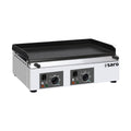 SARO Griddleplatte GPK 600 – glatt, 2 Zonen, Keramik