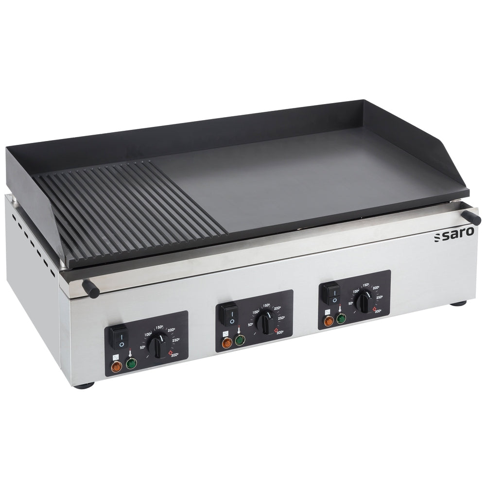 SARO Griddleplatte Modell GPK 810 1/3 gerillt 2/3 glatt SARO