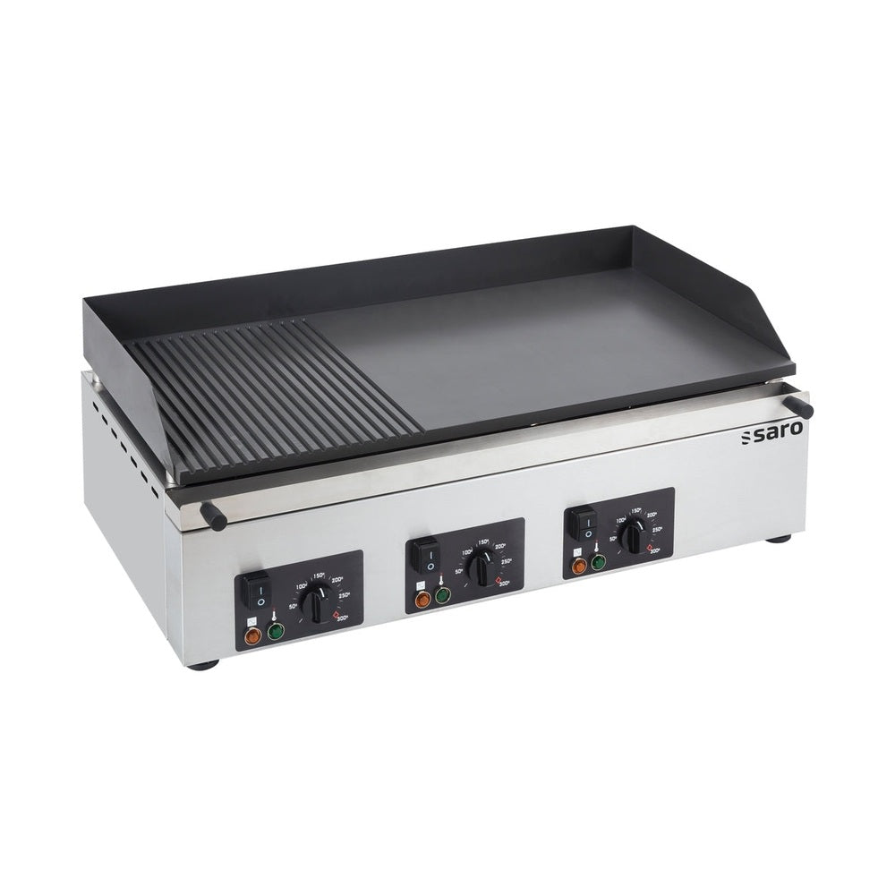 SARO Griddleplatte Modell GPK 810 1/3 gerillt 2/3 glatt SARO