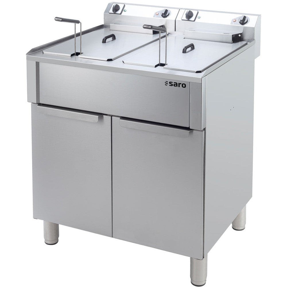 SARO Elektrofritteuse 10+10 L Standmodell PORTO SARO