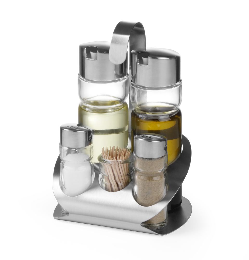 HENDI Menage-Set 5-teilig – Edelstahl satiniert