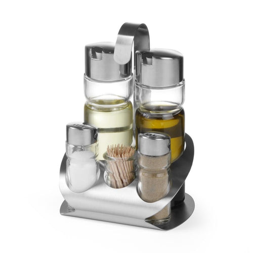 HENDI Menage-Set 5-teilig – Edelstahl satiniert