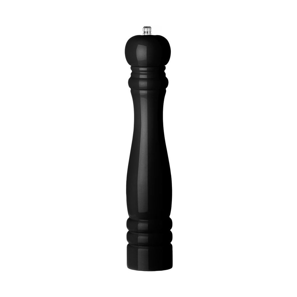 HENDI Pfeffermühle aus Holz – schwarz, Ø60 × H315 mm HENDI